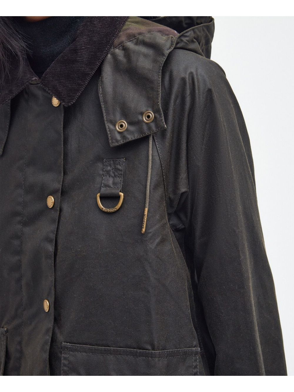 Giubbotto Barbour avon wax Donna - Oliva