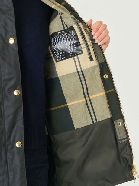 Giubbotto Barbour modern beadnell wax Donna - Marrone
