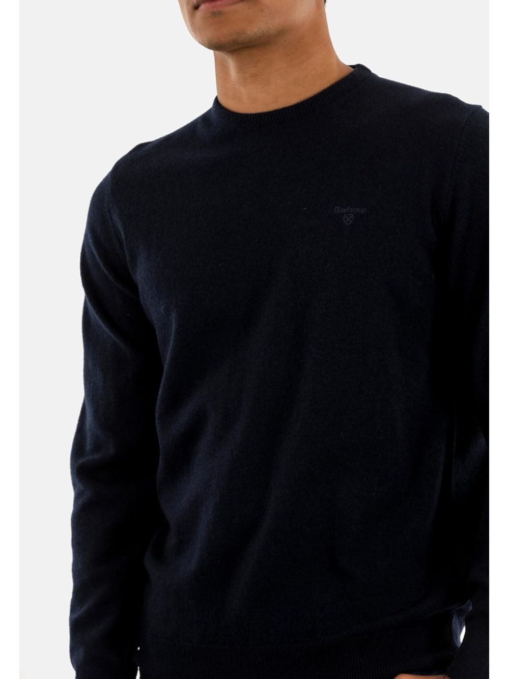 Pullover Barbour essential l/woll Uomo - Navy