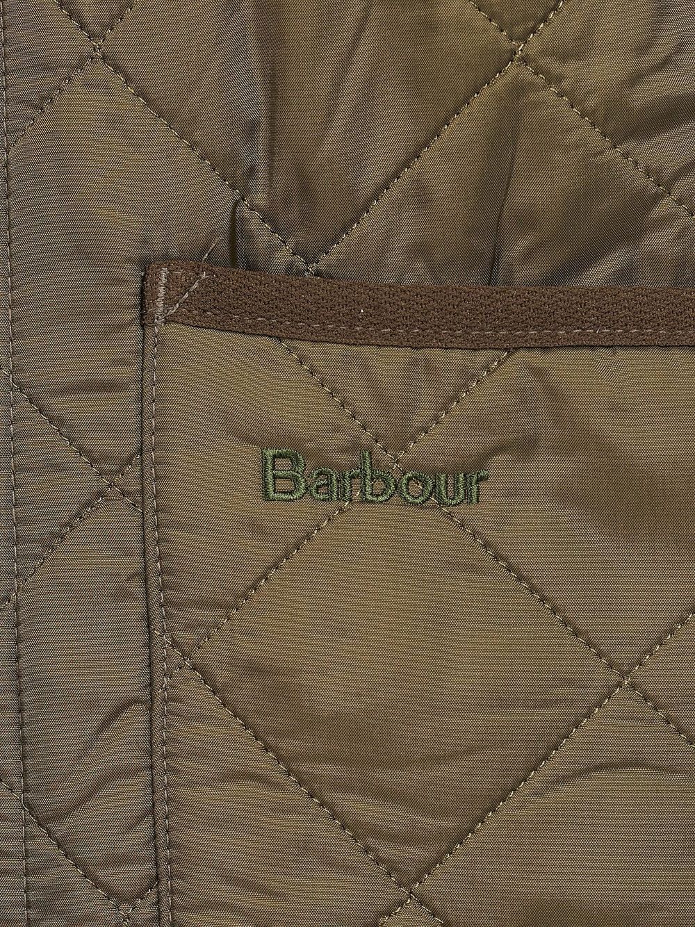 Gilet Barbour polarquilt waistcoat zip Uomo - Oliva