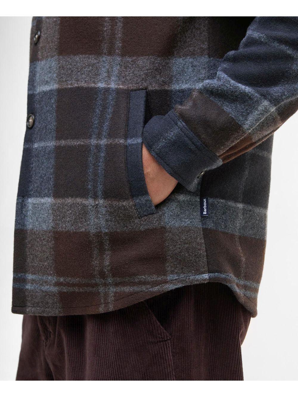 Camicia Barbour chapter tailored check Uomo - Blu