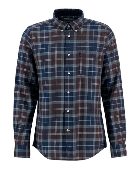 Camicia Barbour fortrose tailored Uomo - Blu