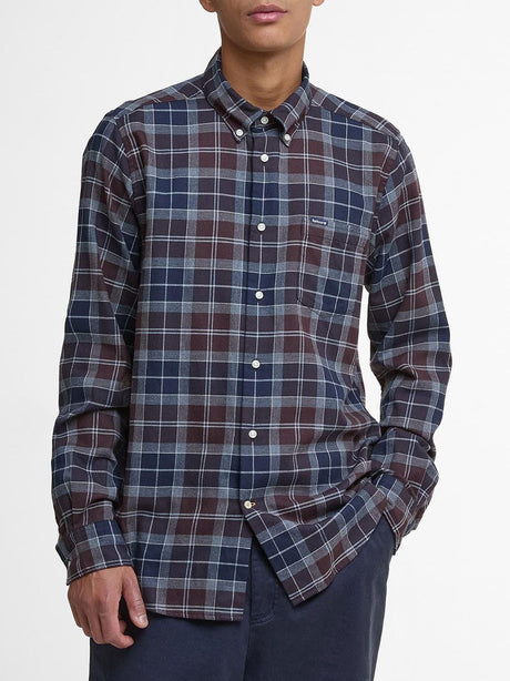 Camicia Barbour fortrose tailored Uomo - Blu