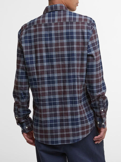 Camicia Barbour fortrose tailored Uomo - Blu