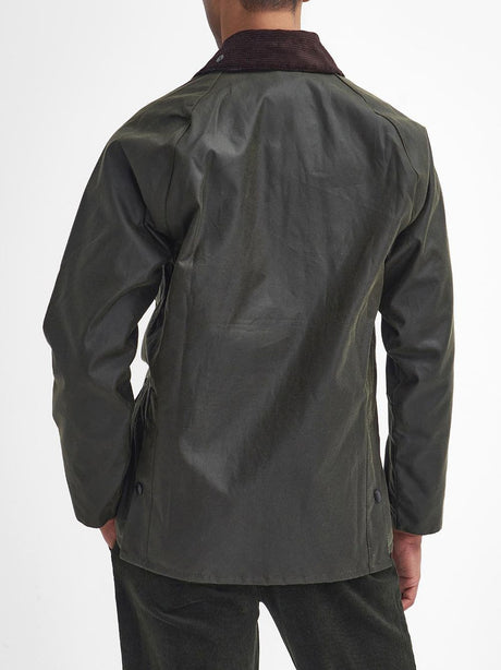 Giubbotto Barbour bedale wax Uomo - Oliva