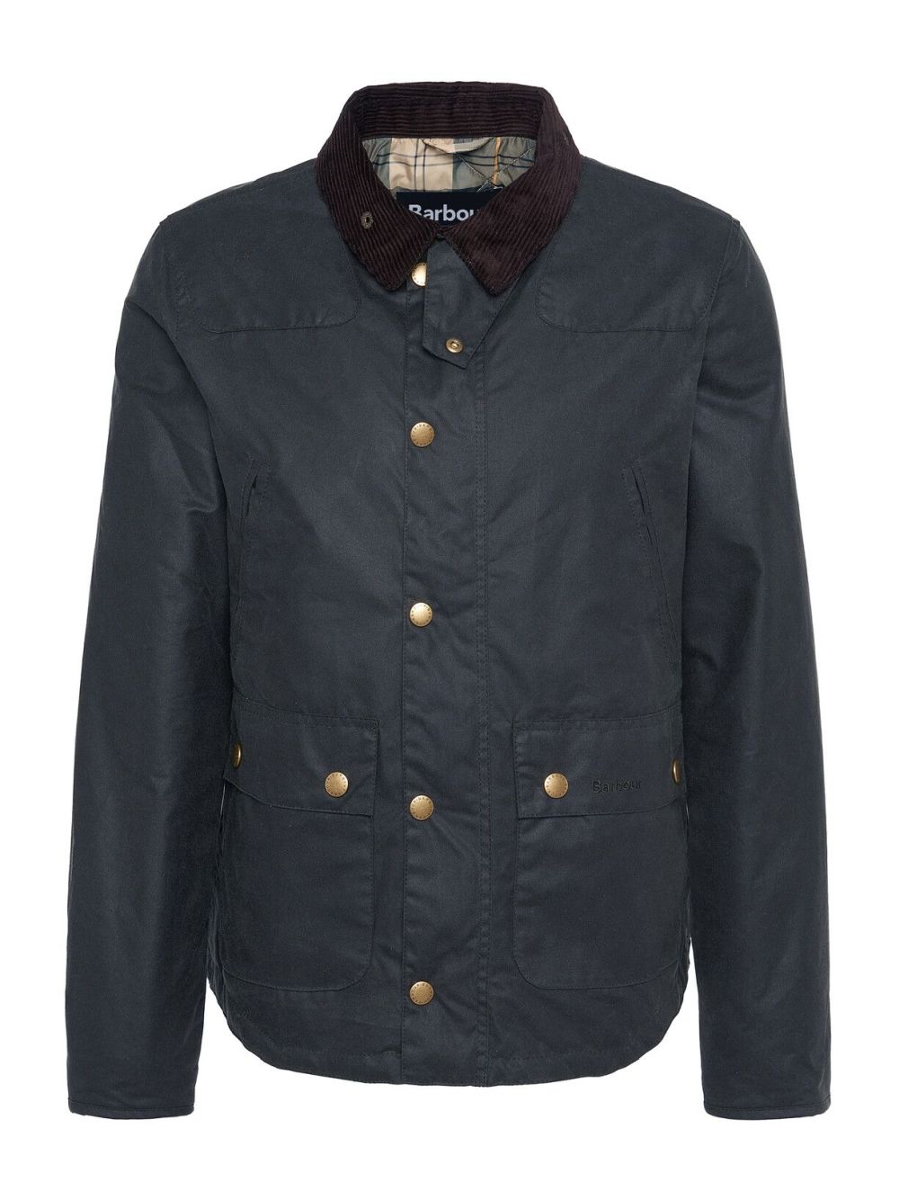 Giubbotto Barbour reelin wax Uomo - Marrone