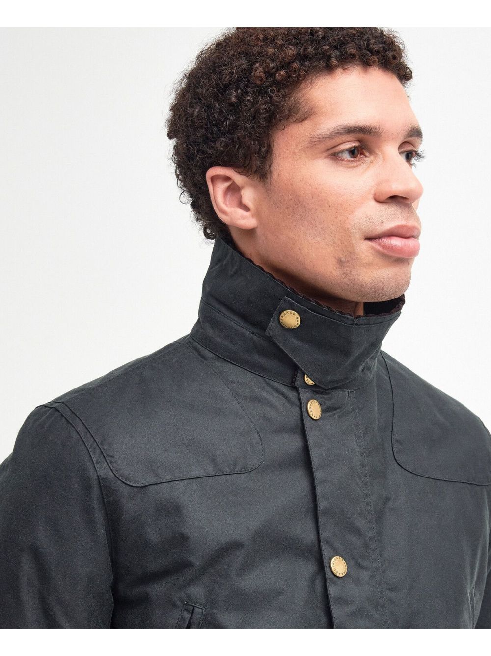 Giubbotto Barbour reelin wax Uomo - Marrone