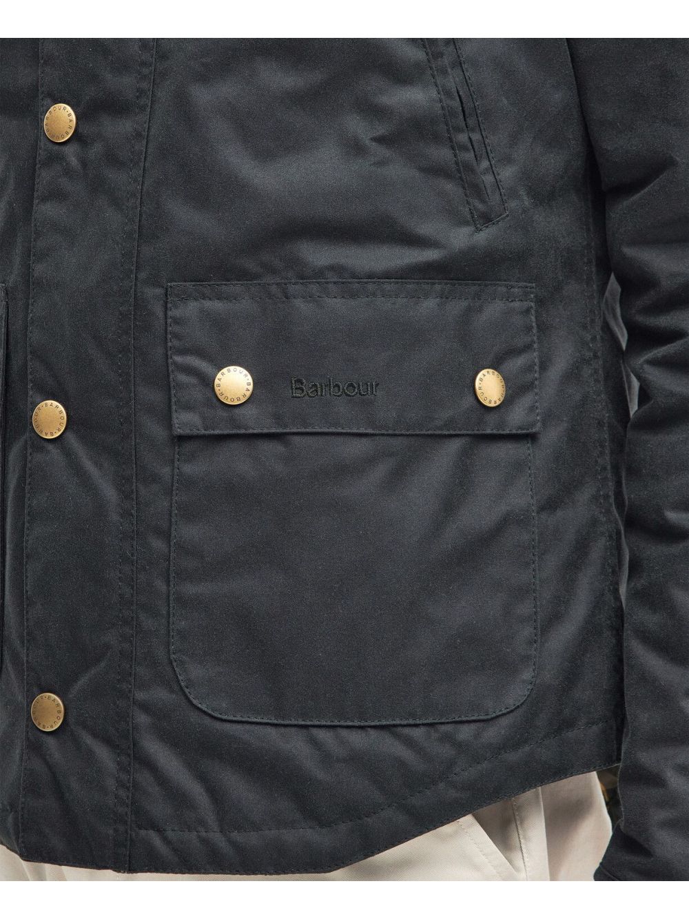 Giubbotto Barbour reelin wax Uomo - Marrone
