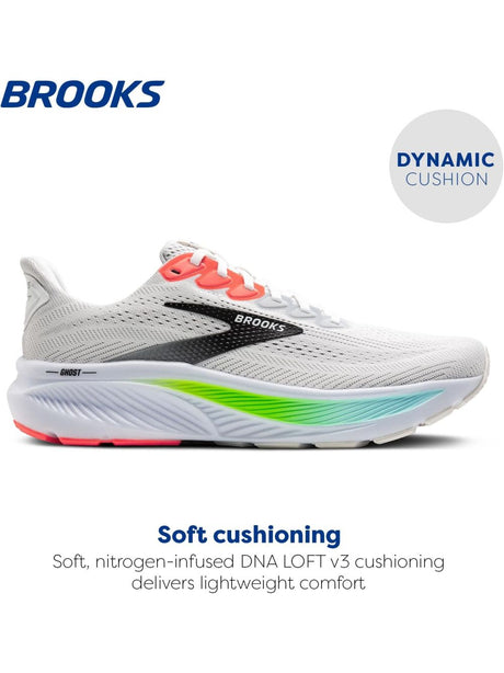 Scarpe Running Brooks GHOST 17 Uomo - Bianco