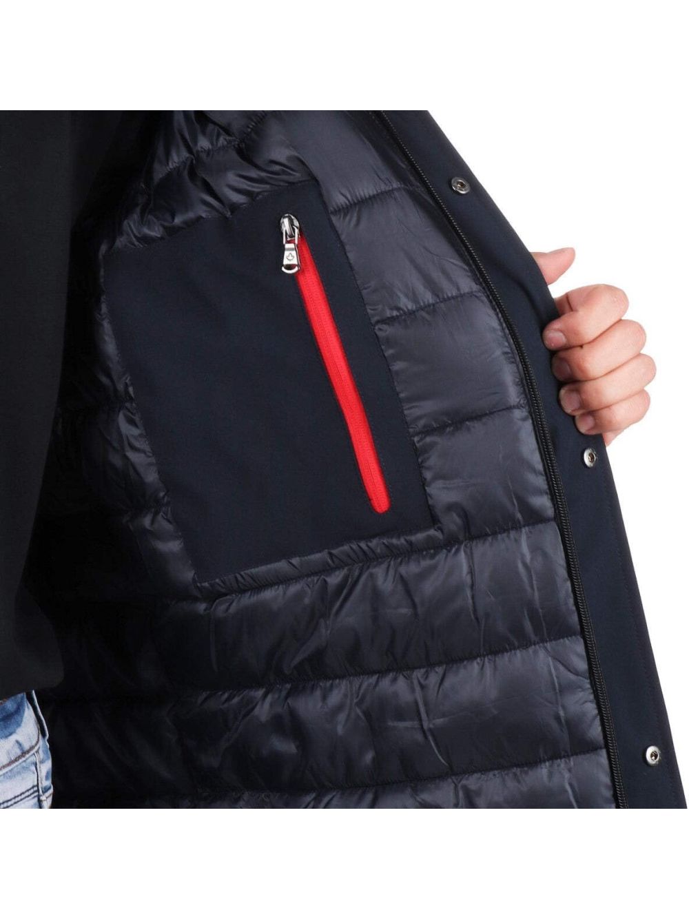 Giubbotto Canadian PARKA CITY 5 Uomo - Blu