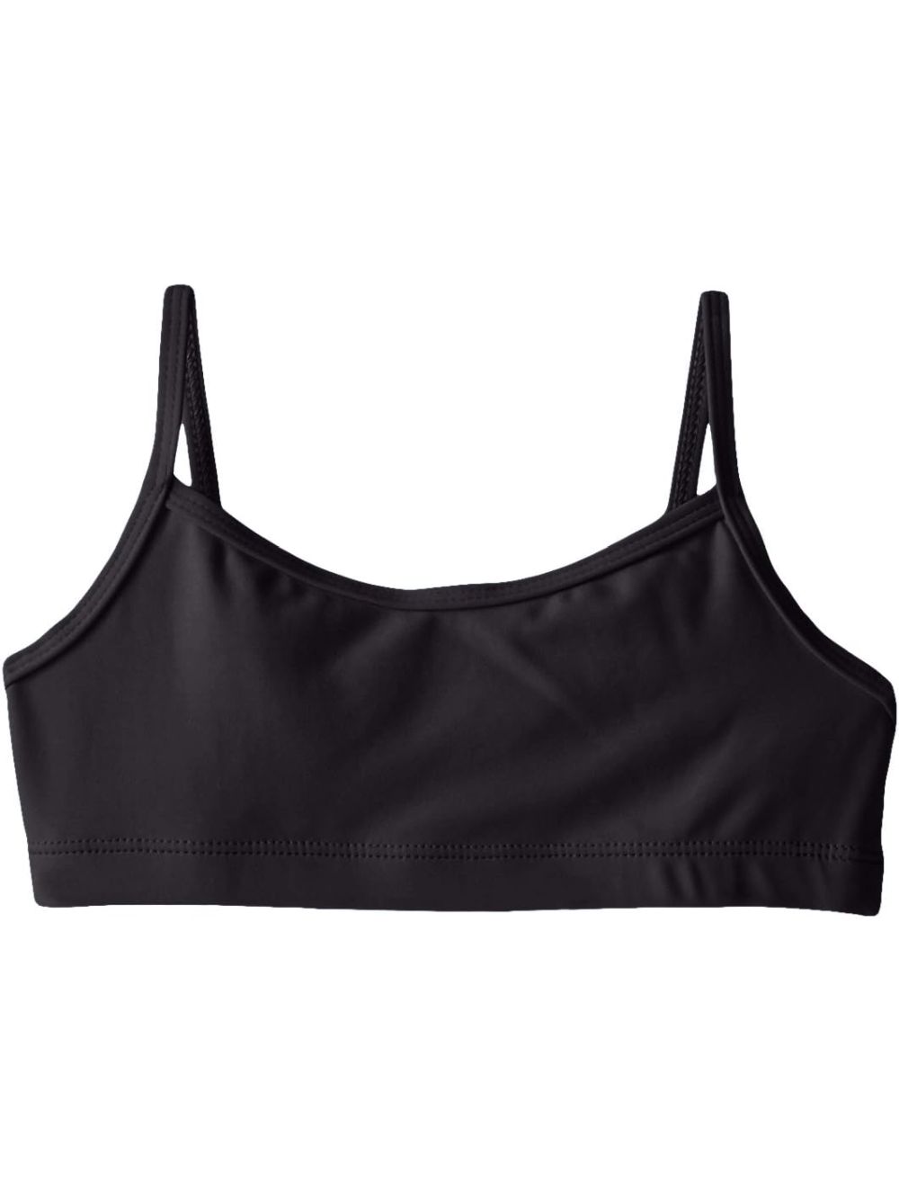Top Sportivo Capezio piroutte leather Bambina - Nero