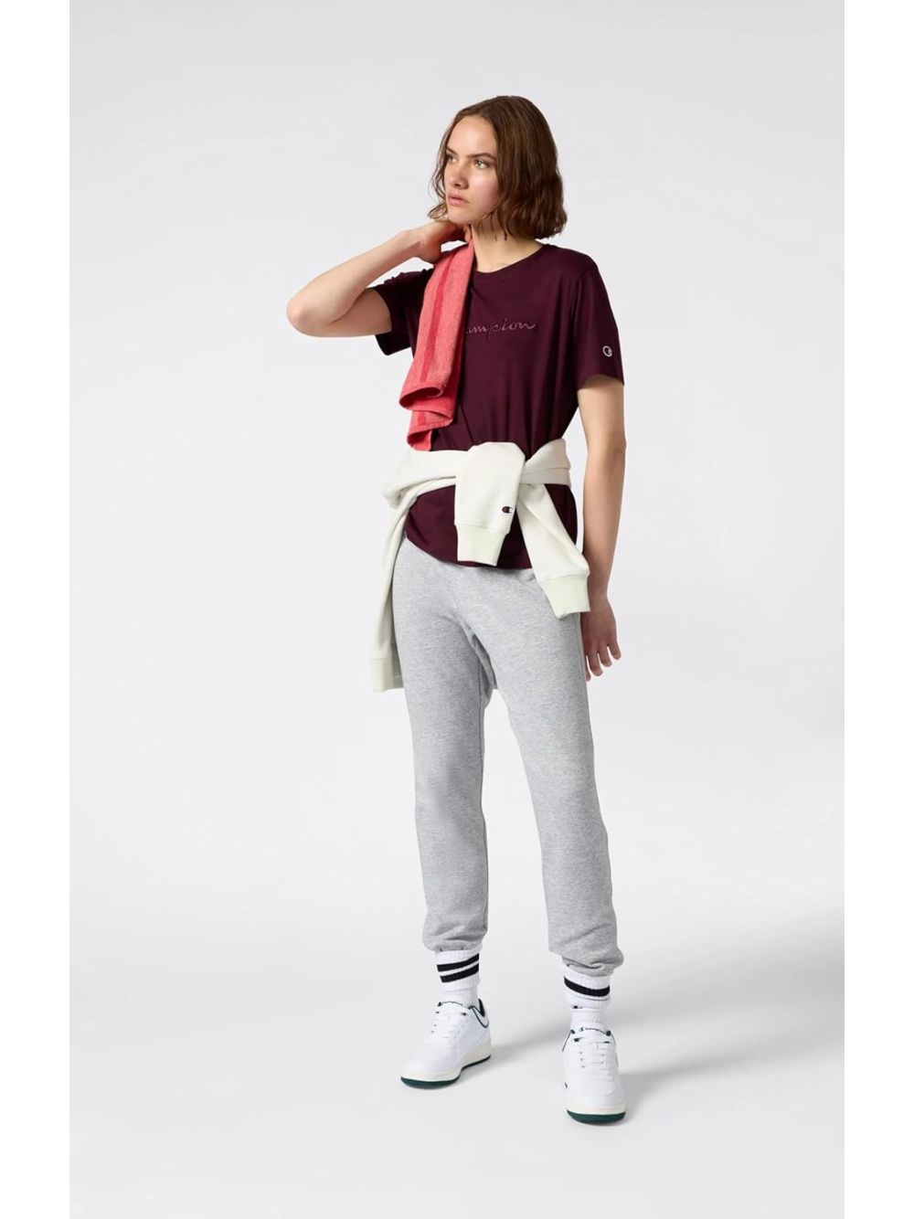 Pantalone Felpa Champion Donna - Grigio