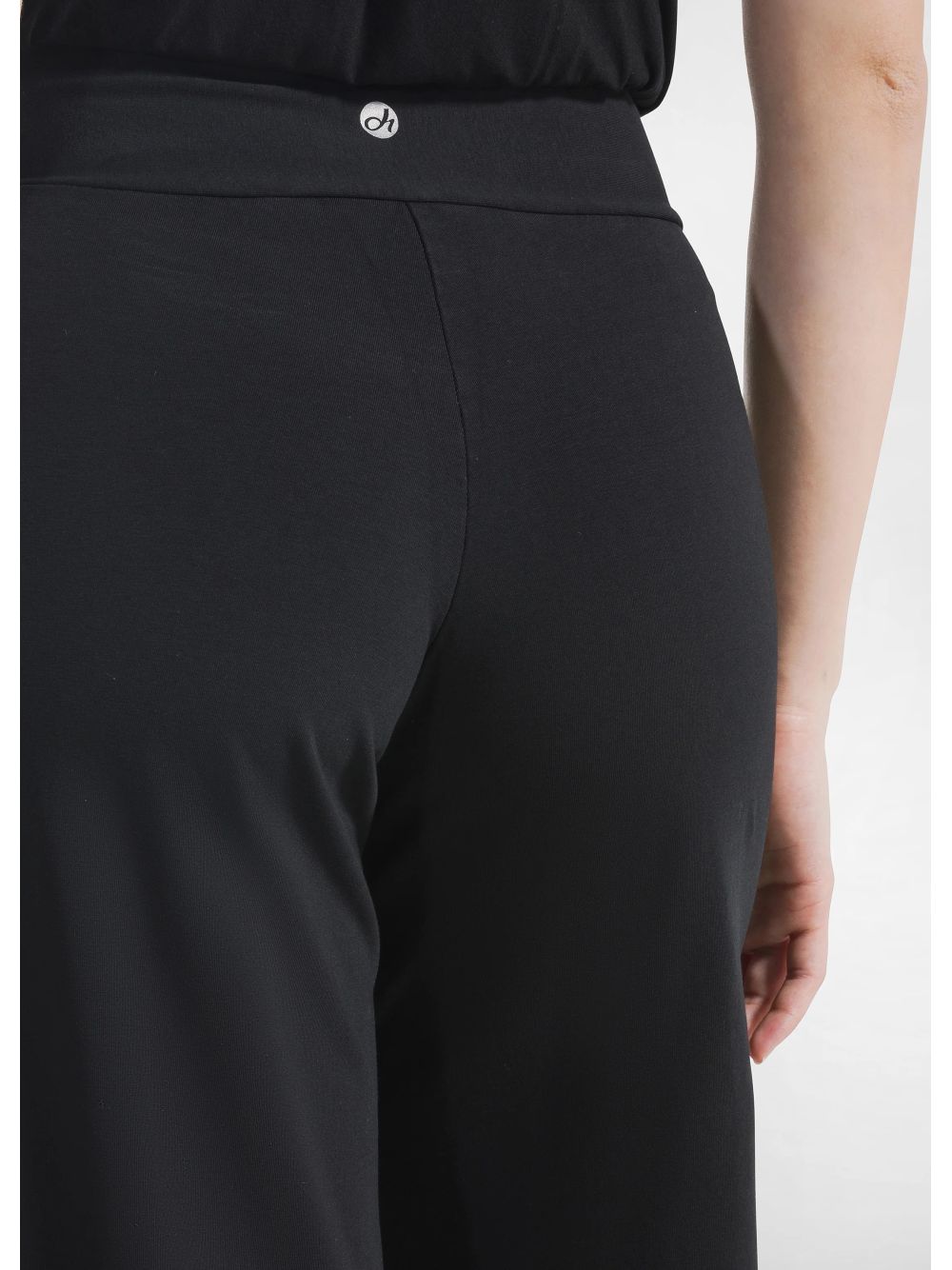 Leggings Deha JERSEY WIDE Donna - Nero