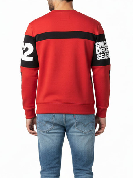 Felpa Ds2 Uomo - Rosso