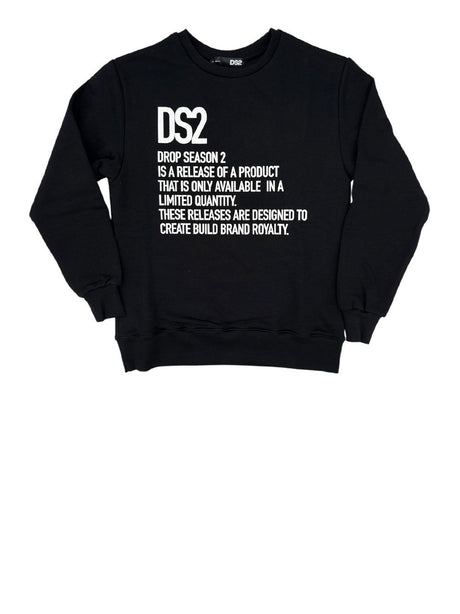 Felpa Ds2 Uomo - Nero