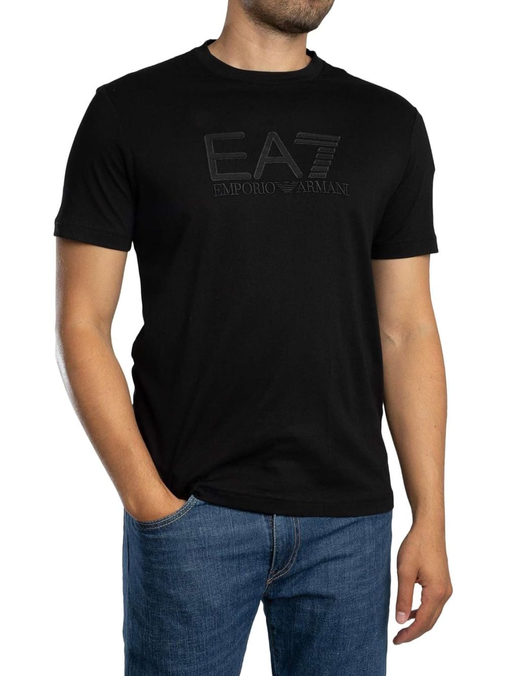 T-shirt Ea7 Uomo - Nero