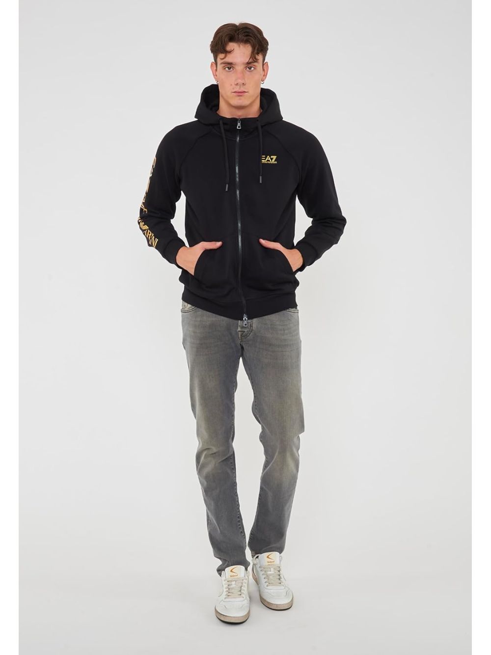 Felpa Ea7 Uomo - Nero