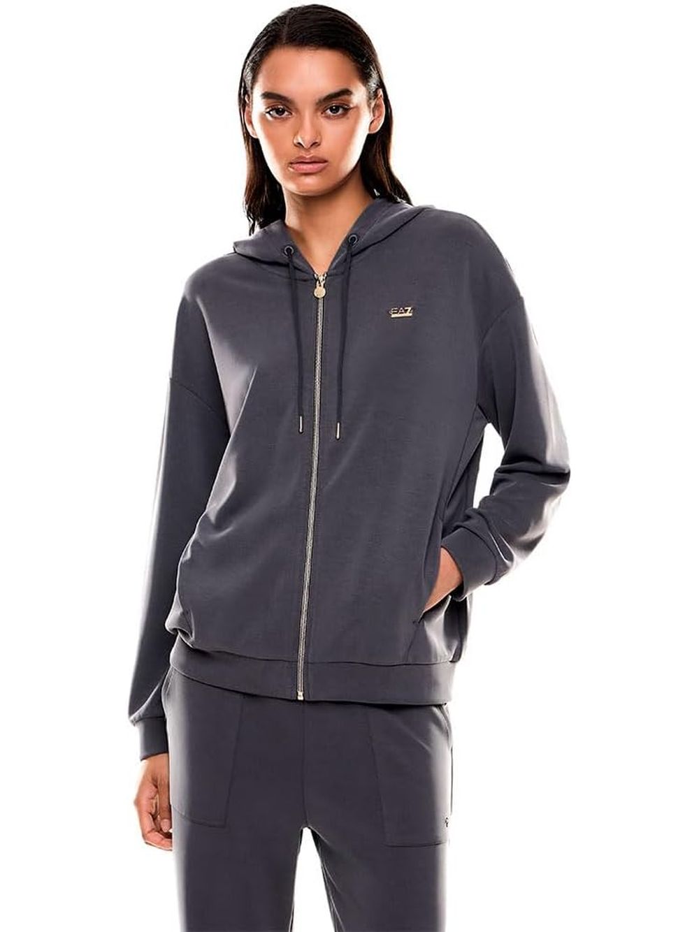 Felpa Ea7 Donna - Nero