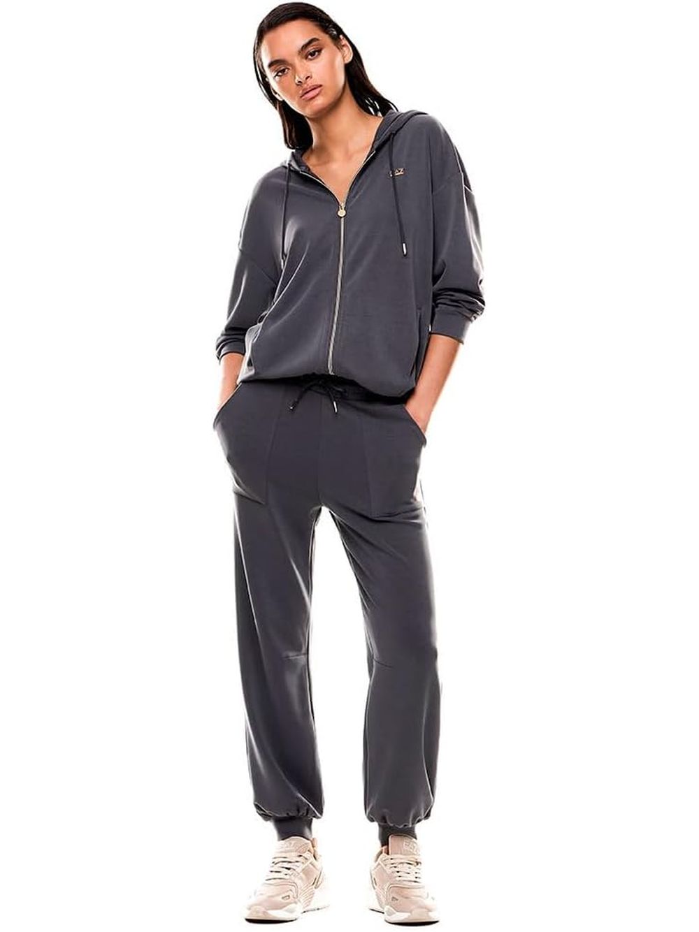 Felpa Ea7 Donna - Nero