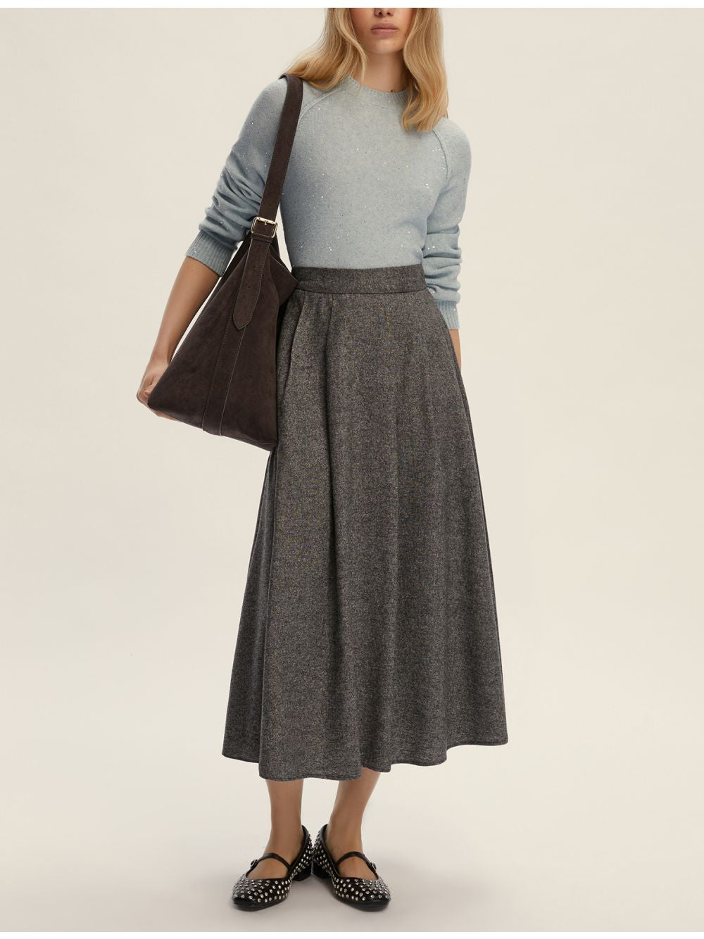 Gonna Emme Marella REFUGE Donna - Grigio