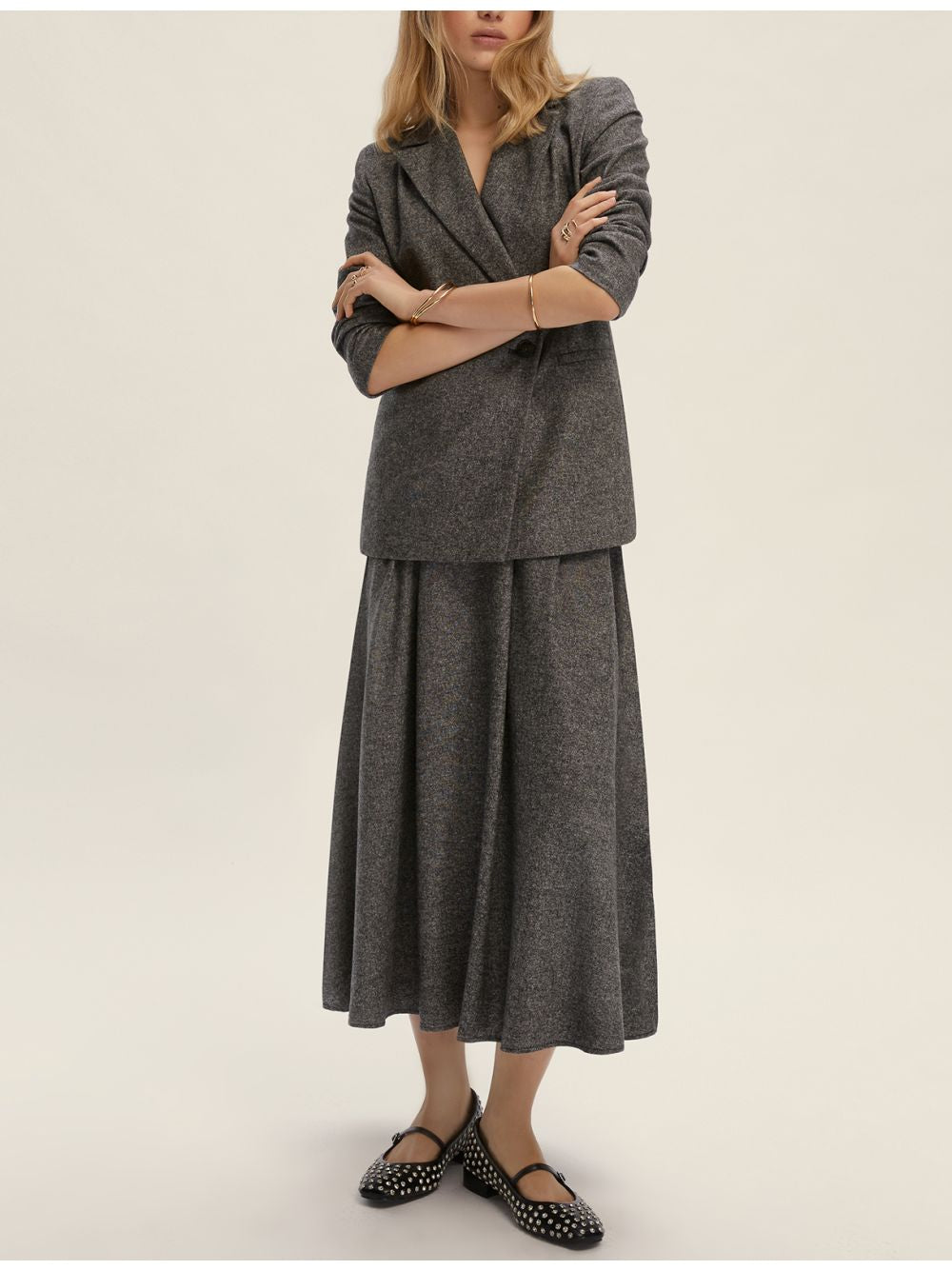 Gonna Emme Marella REFUGE Donna - Grigio