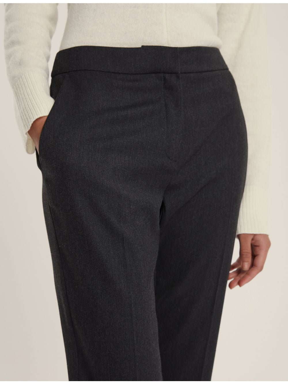 Pantalone Emme Marella MICRON Donna - Grigio