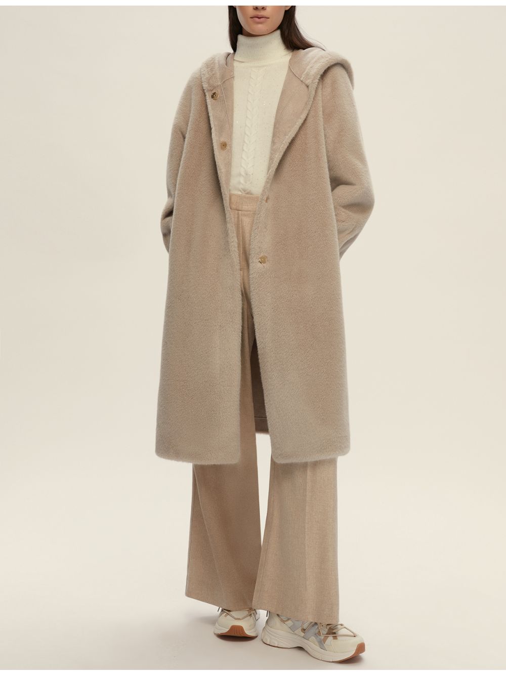 Cappotto Emme Marella CALOTTA Donna - Grigio