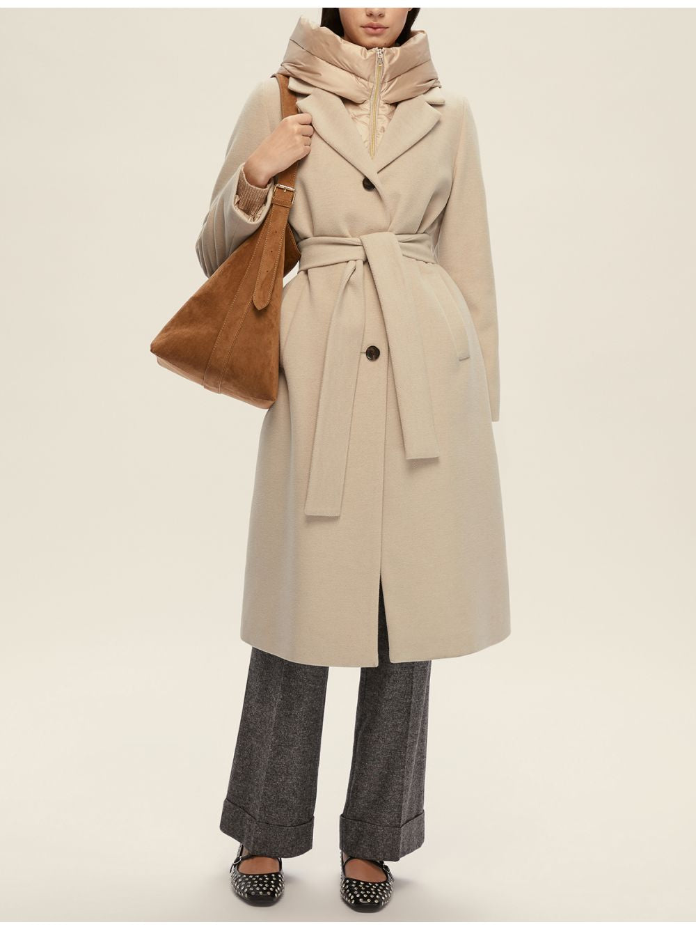 Giubbotto Emme Marella DESIDERIO Donna - Avorio