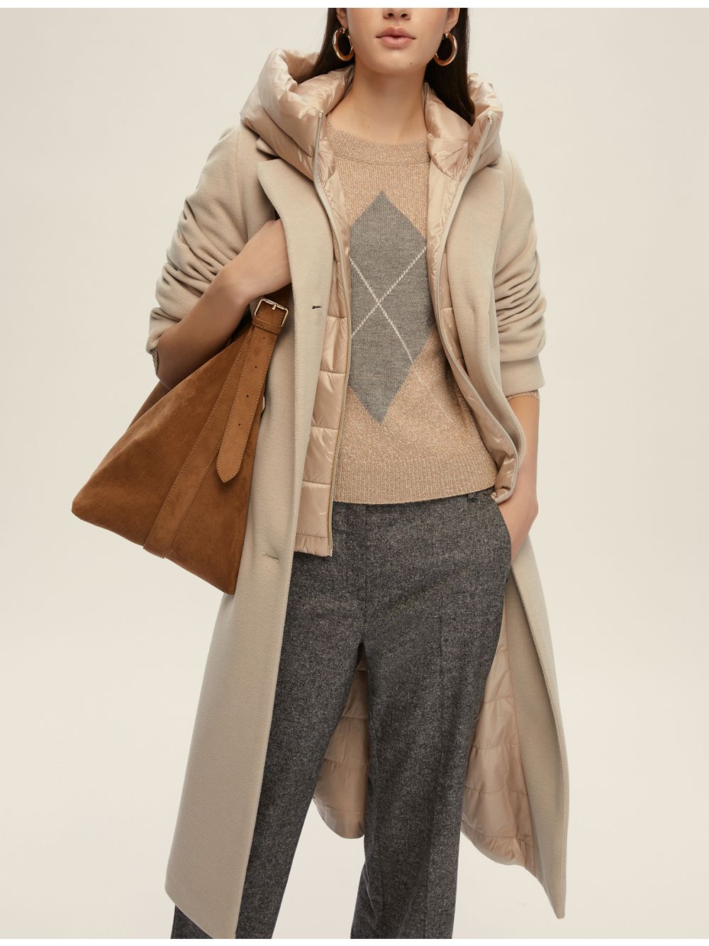 Giubbotto Emme Marella DESIDERIO Donna - Avorio