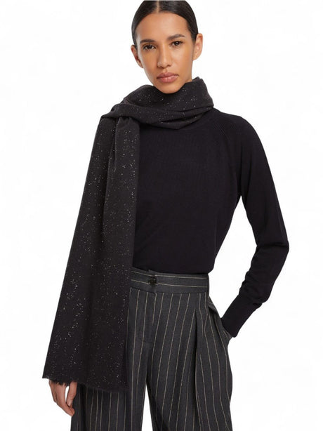 Sciarpa Emme Marella RINVIO Donna - Nero
