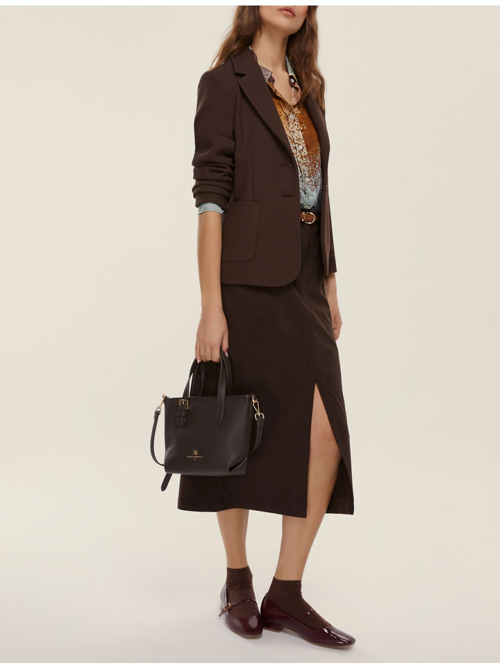 Gonna Emme Marella DRITTO Donna - Nero