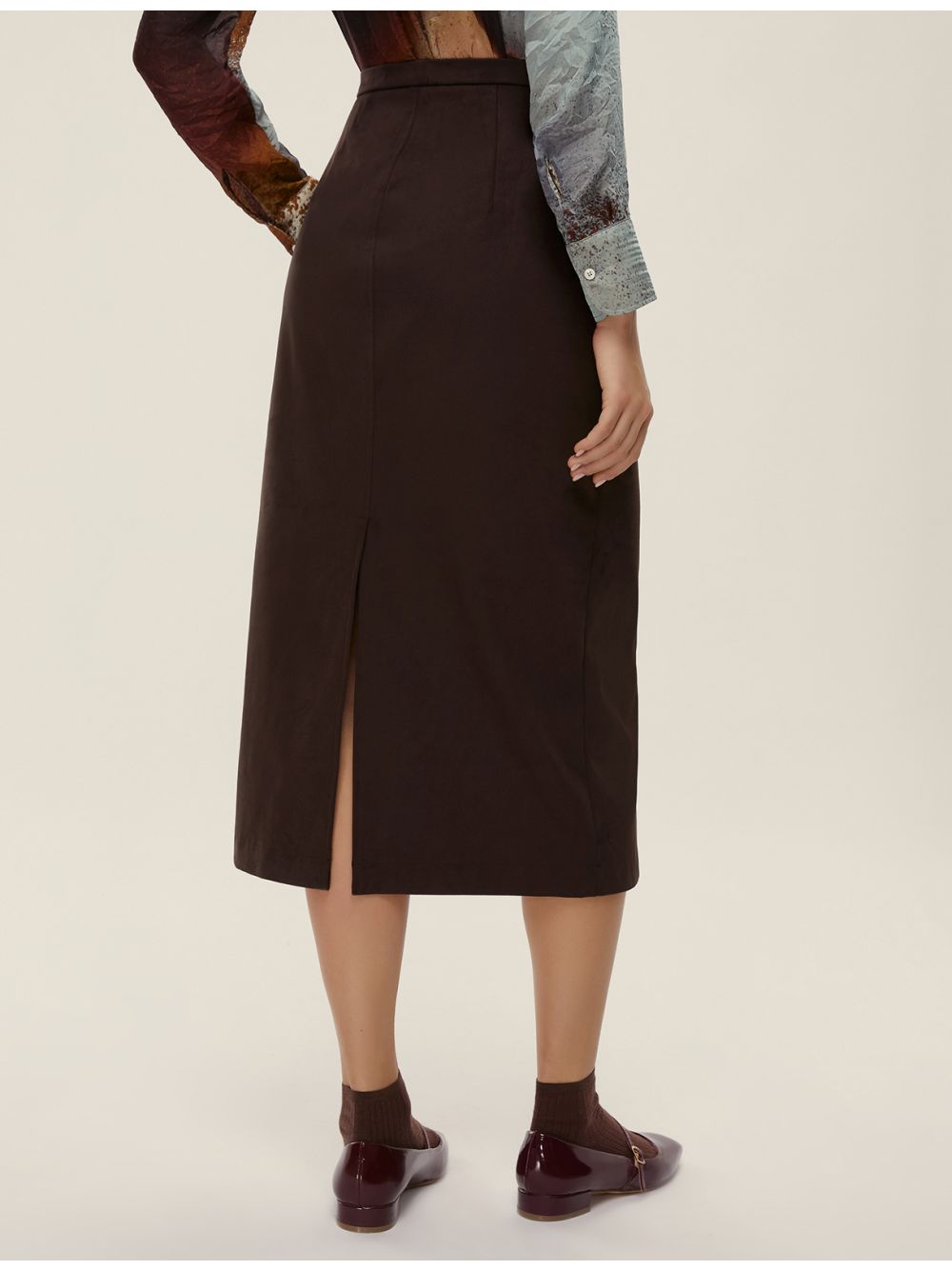 Gonna Emme Marella DRITTO Donna - Nero