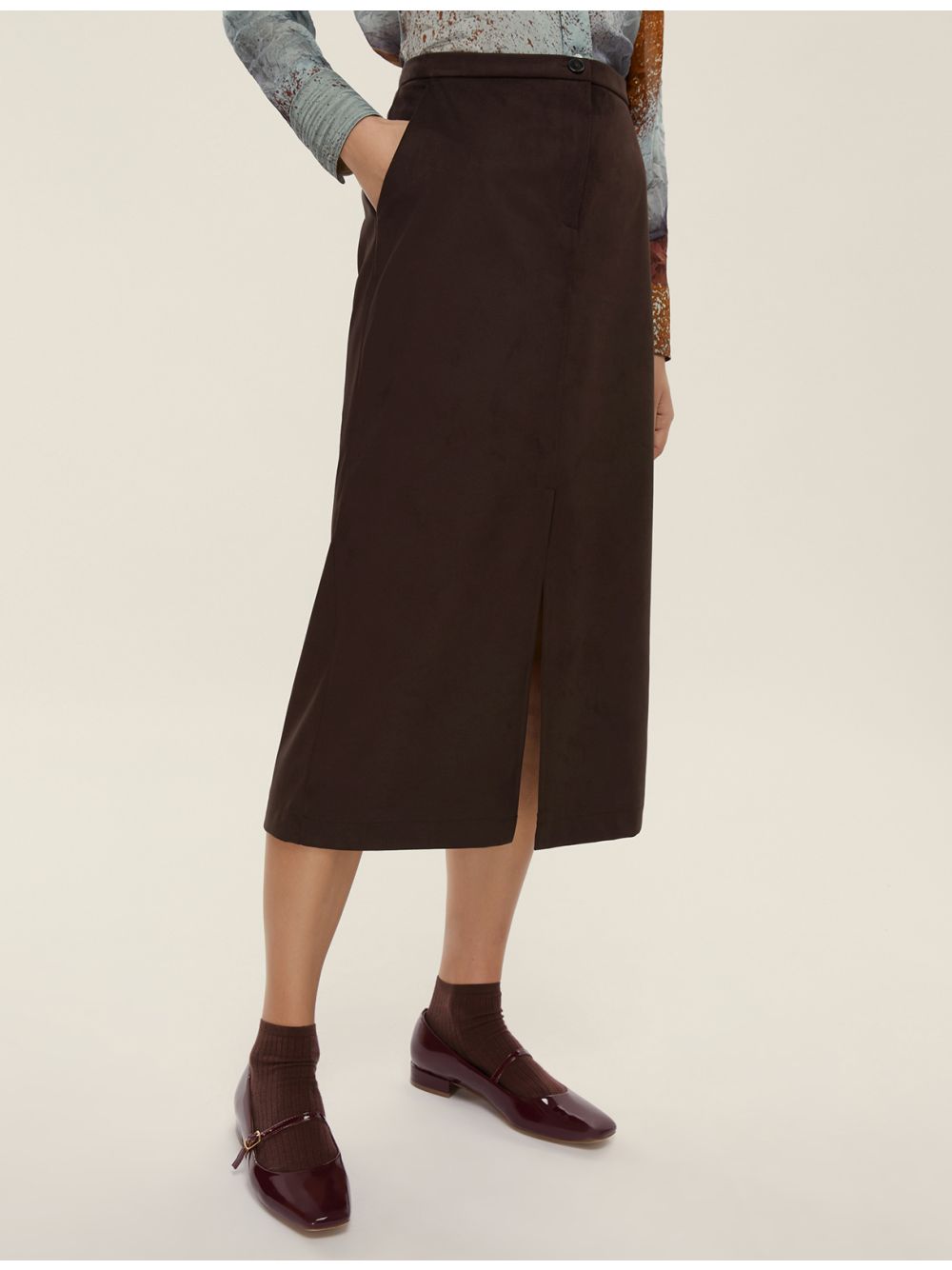 Gonna Emme Marella DRITTO Donna - Nero