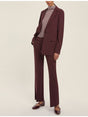 Pantalone Emme Marella FLARE Donna - Bordeaux