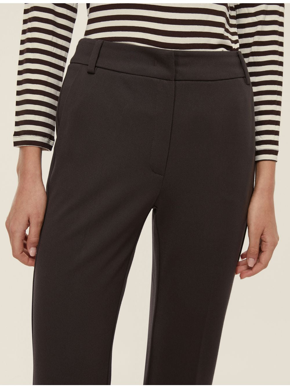 Pantalone Emme Marella FLARE Donna - Nero