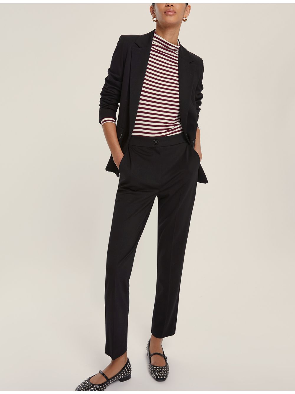 Pantalone Emme Marella CHINOS Donna - Nero