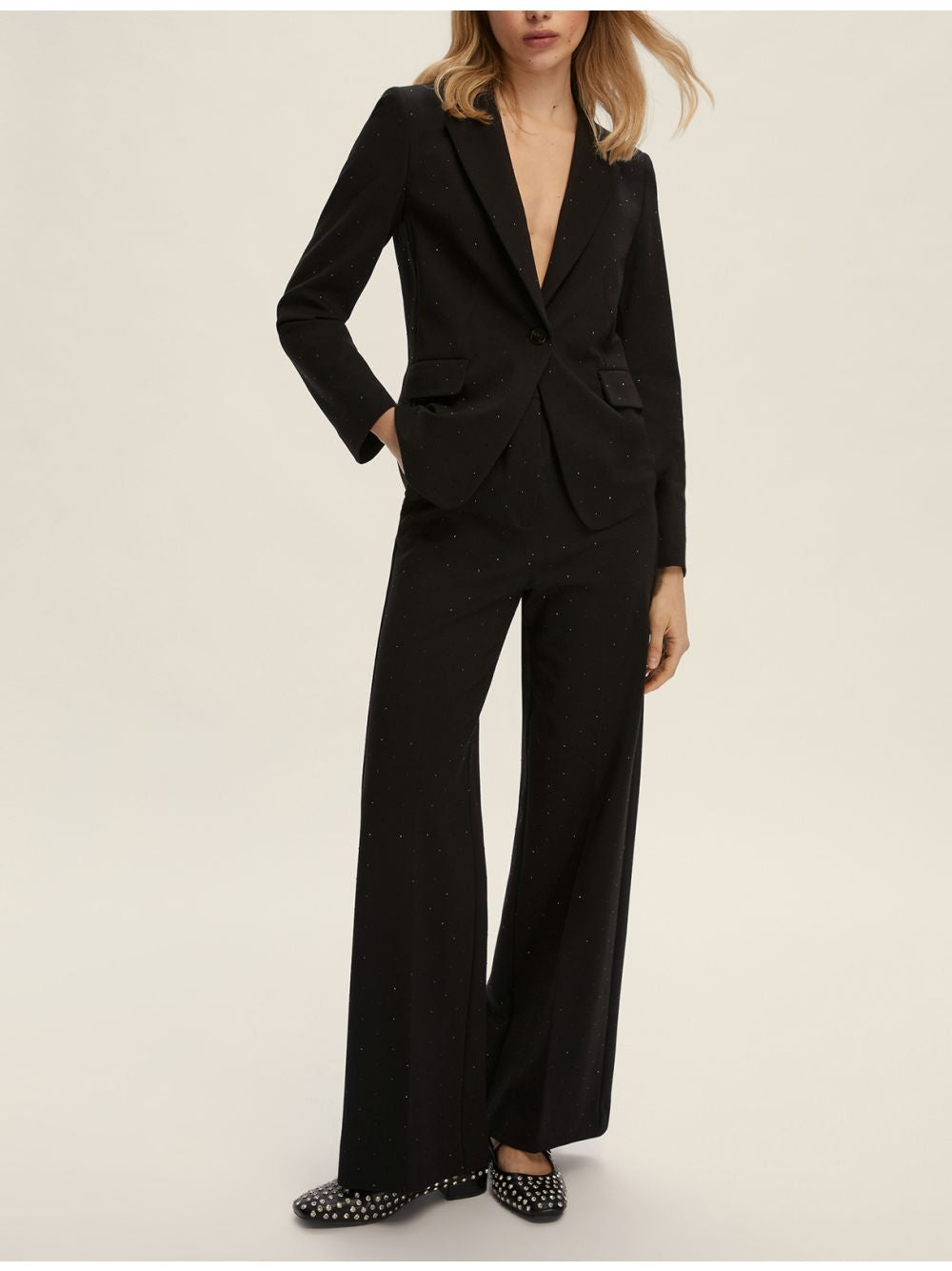 Pantalone Emme Marella POLA Donna - Nero