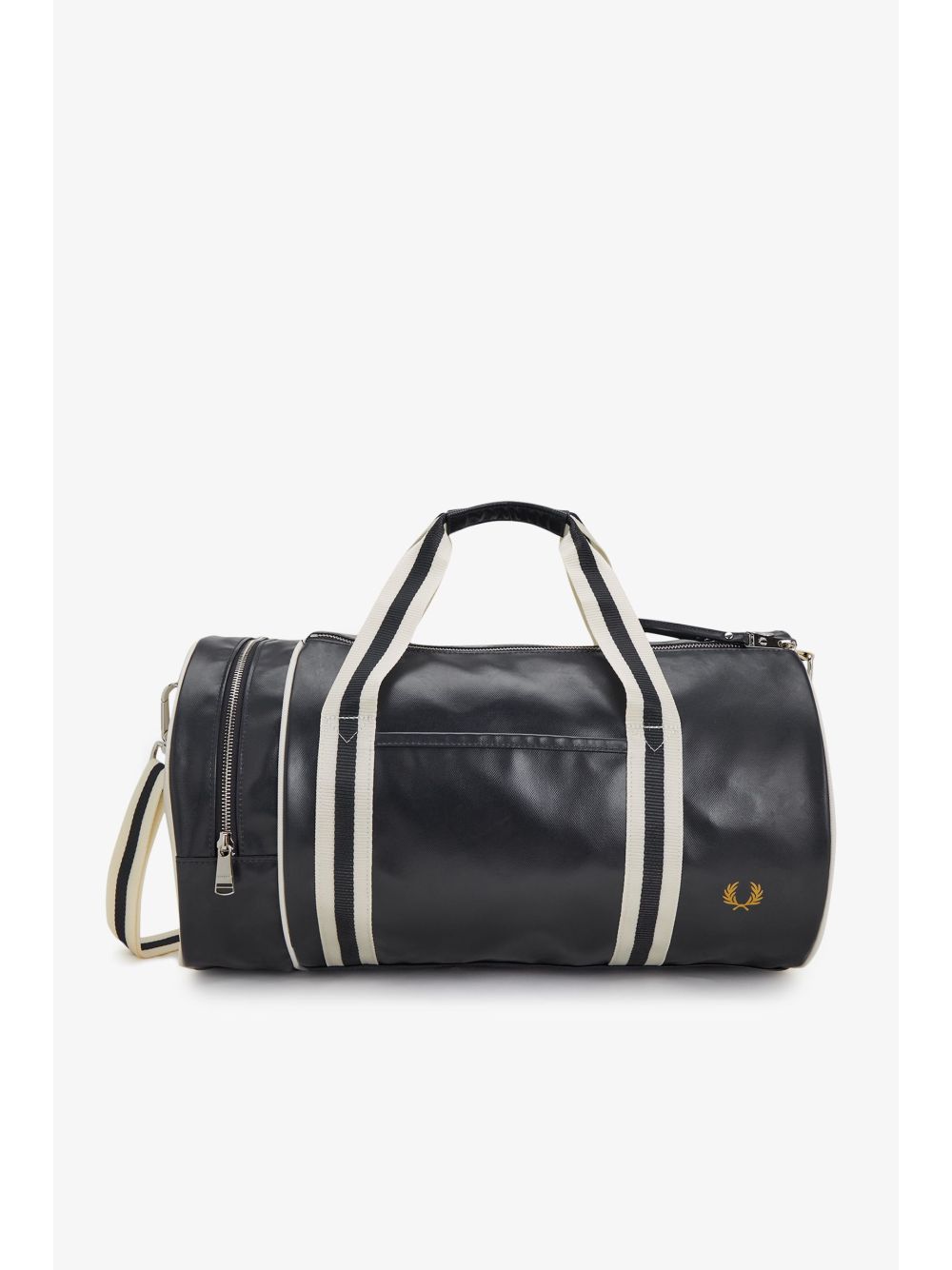 Borsone Fred Perry Classic Barrel Bag Uomo - Navy Fred Perry Angolo dello Sport