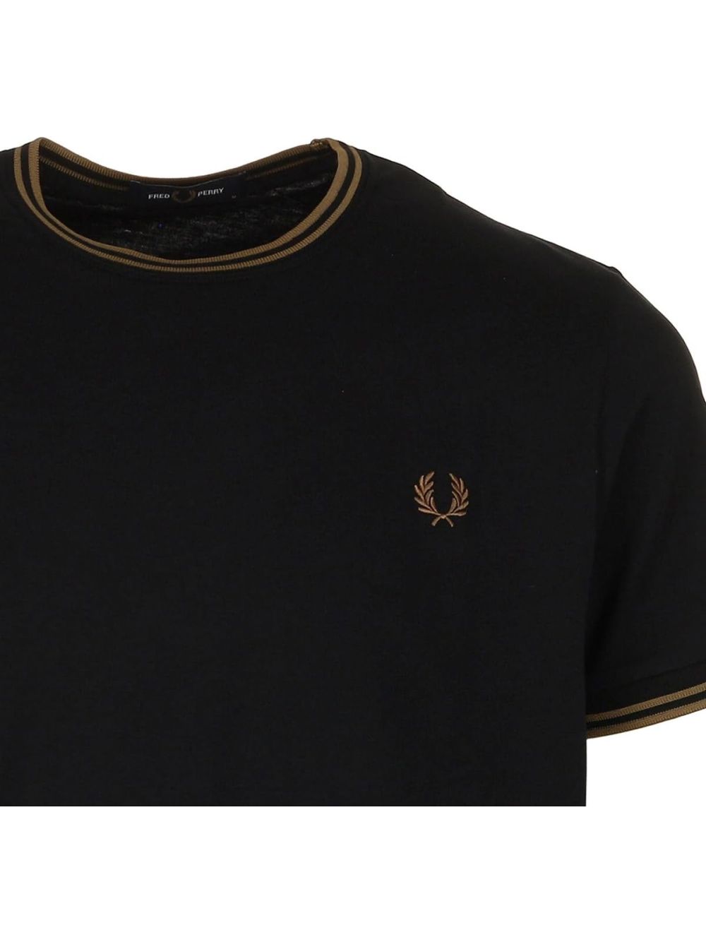 T-shirt Fred Perry Uomo - Nero