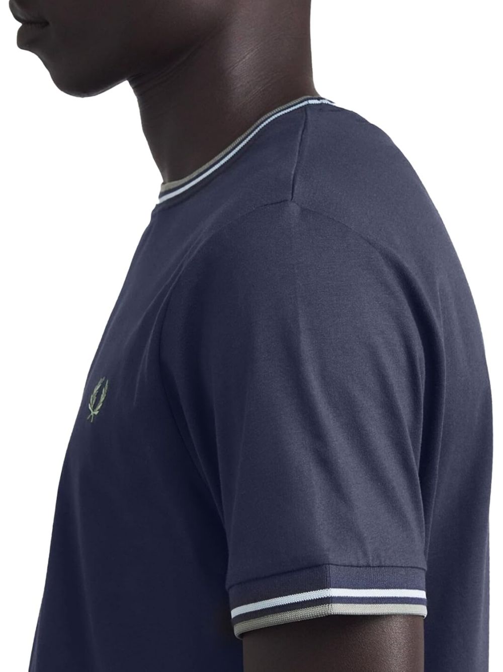 T-shirt Fred Perry Uomo - Blu