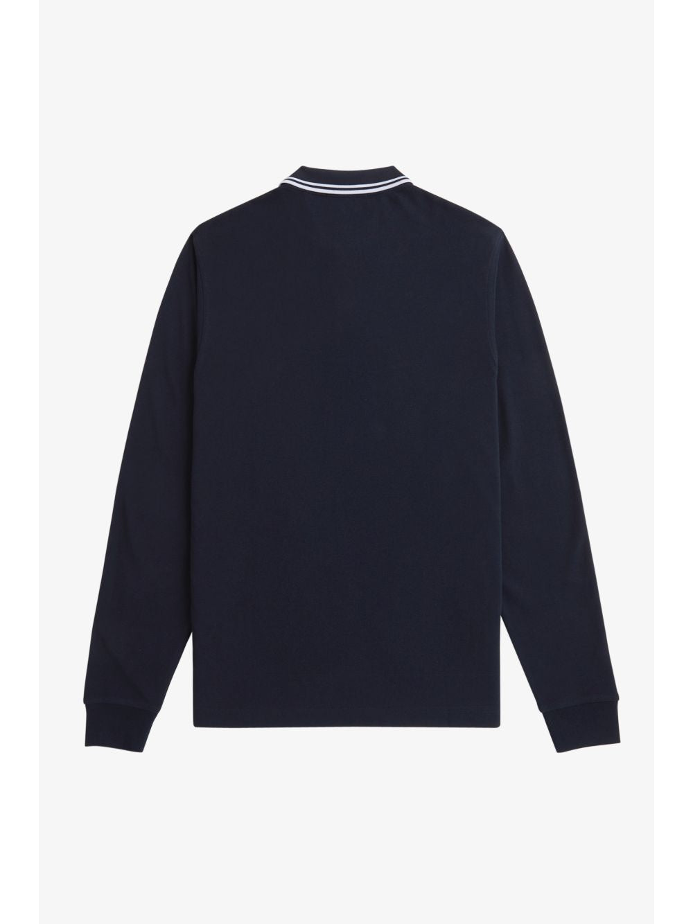 Polo Fred Perry Ls Twin Tipped Shirt Uomo - Blu Fred Perry Angolo dello Sport