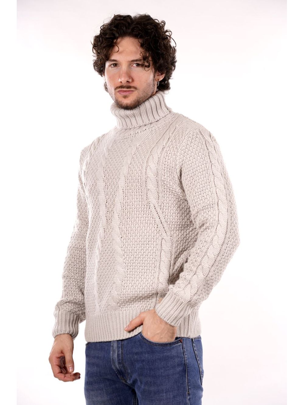 Pullover Gianni Lupo Uomo - Beige