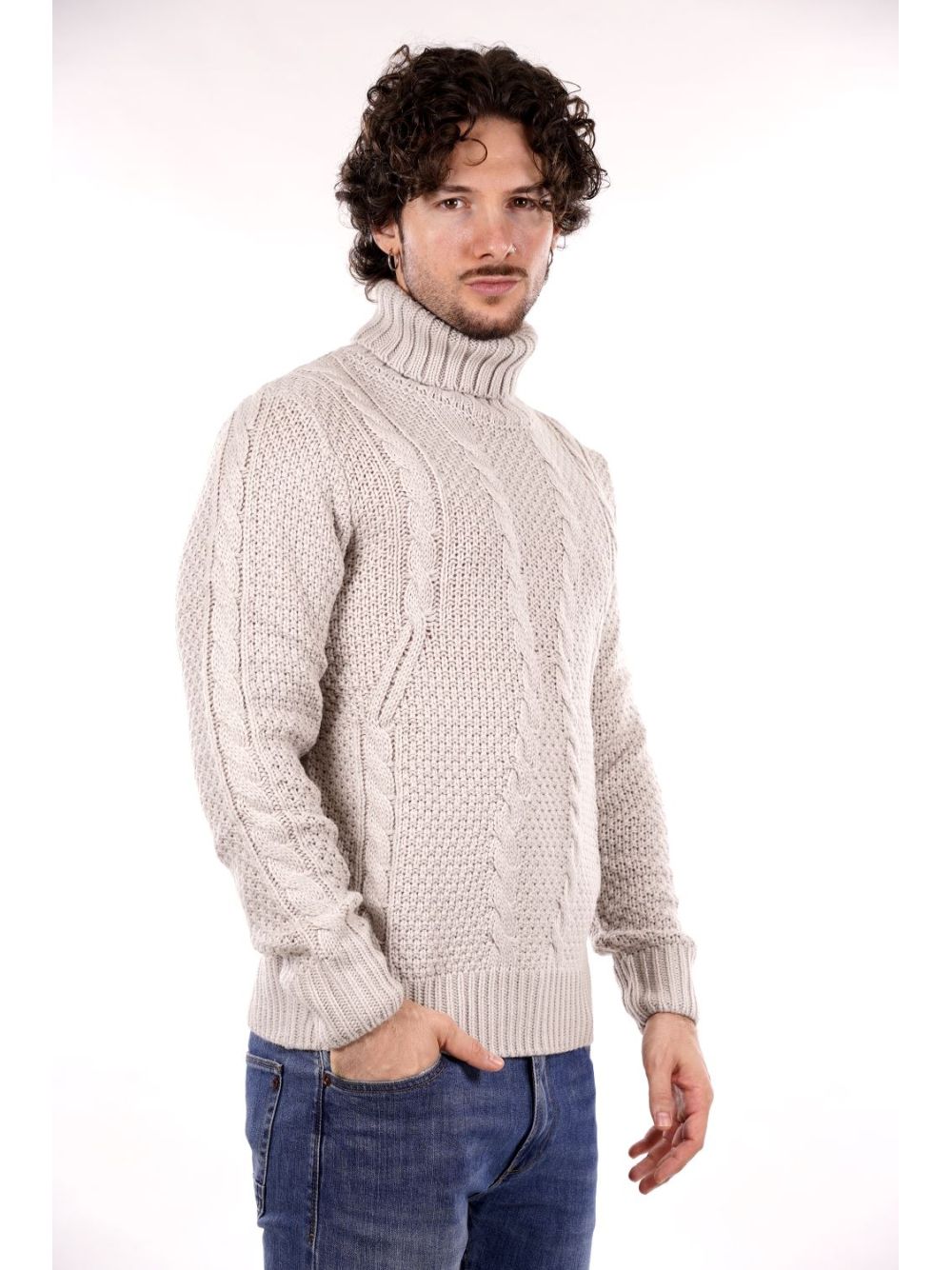 Pullover Gianni Lupo Uomo - Beige