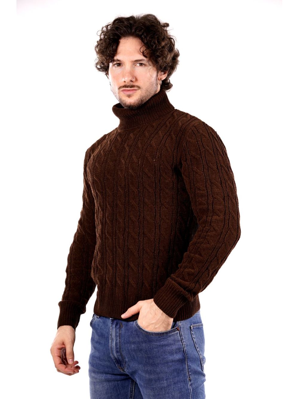 Pullover Gianni Lupo Uomo - Marrone