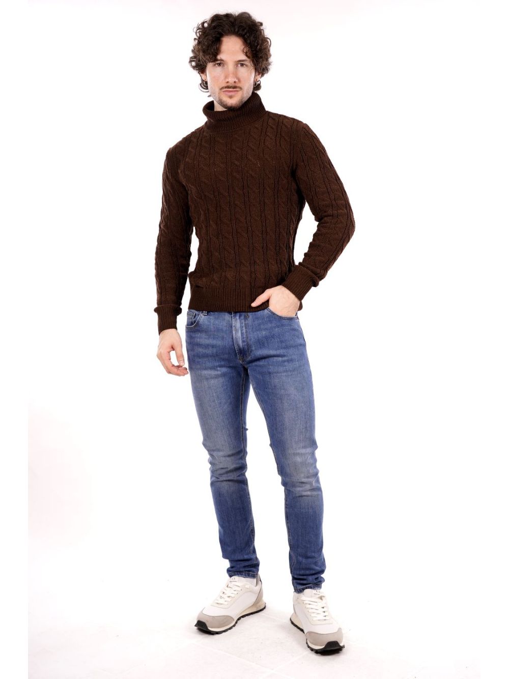 Pullover Gianni Lupo Uomo - Marrone
