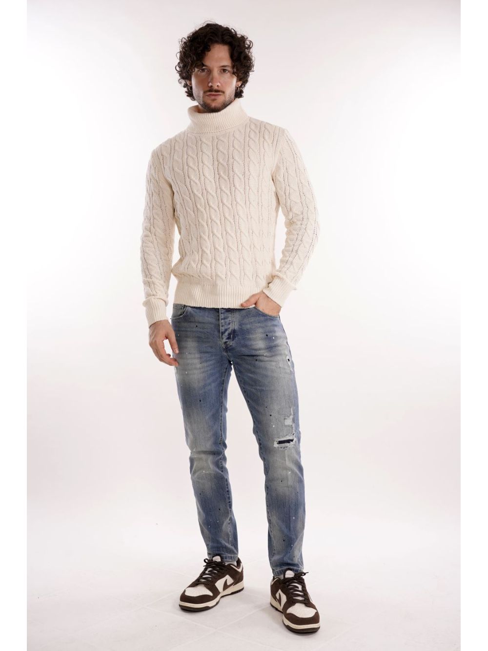 Pullover Gianni Lupo Uomo - Bianco