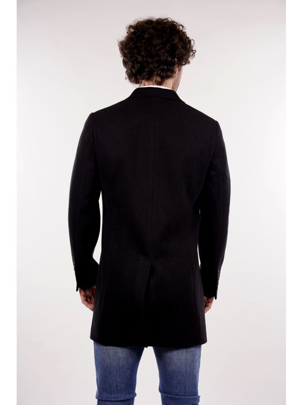 Cappotto Gianni Lupo Uomo - Nero