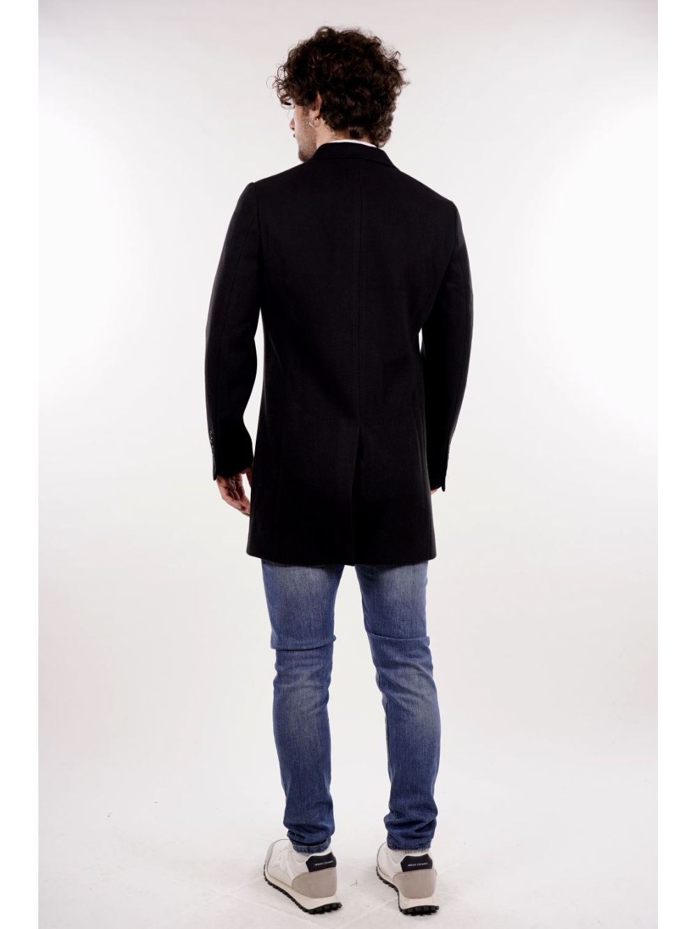 Cappotto Gianni Lupo Uomo - Nero