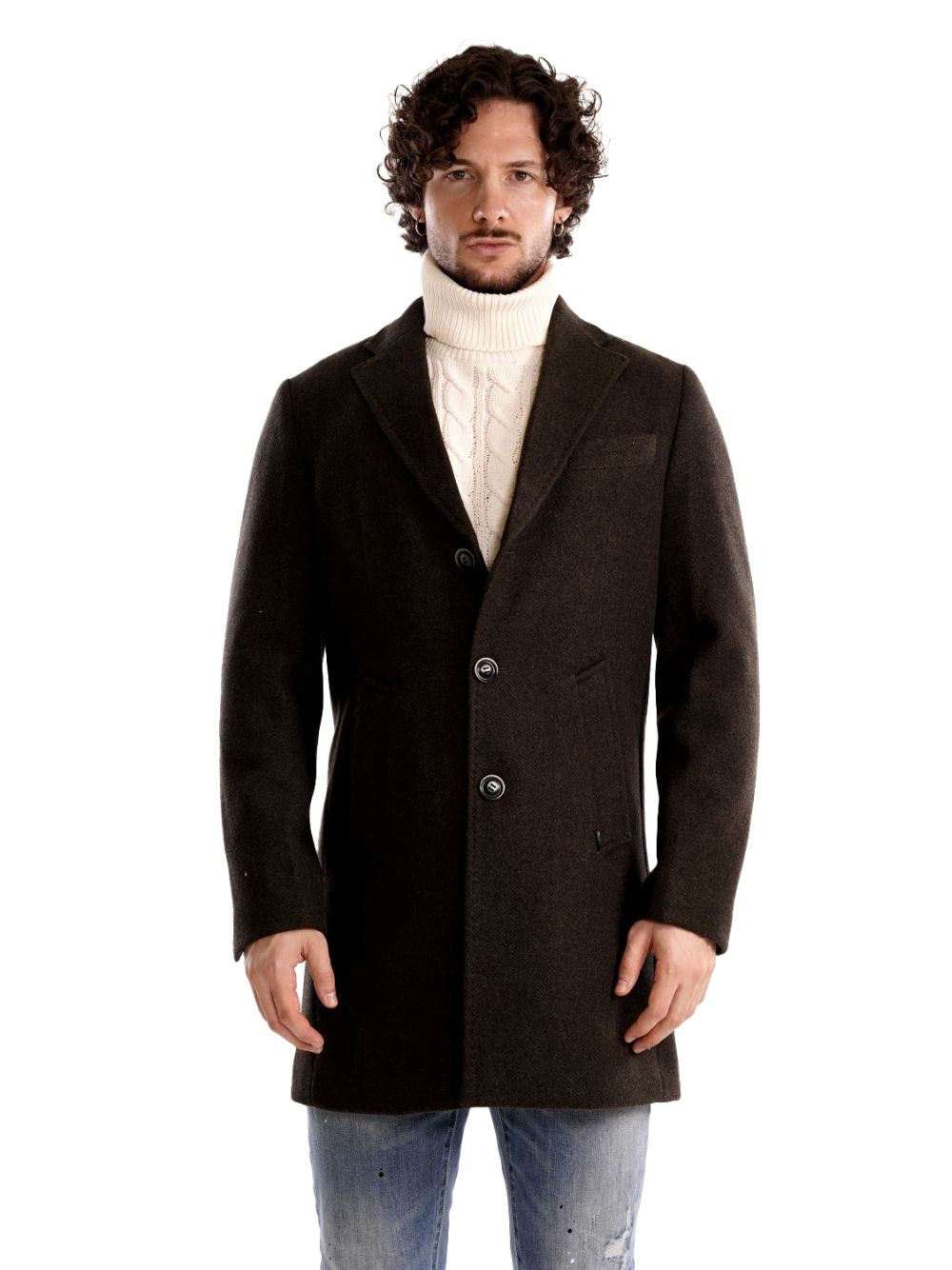 Cappotto Gianni Lupo Uomo - Verde