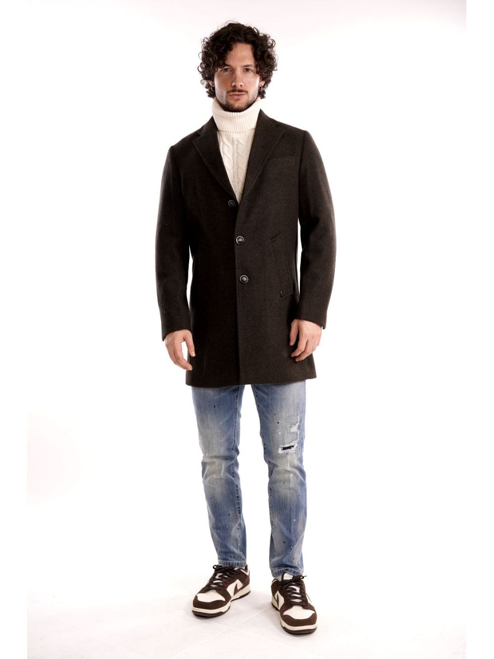 Cappotto Gianni Lupo Uomo - Verde